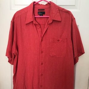 Marc Edwards linen button down shirt